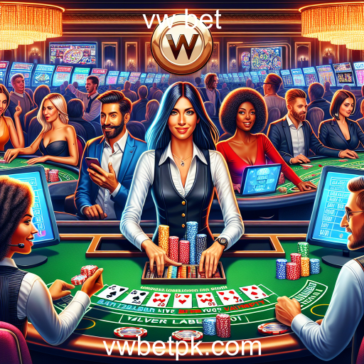 A Emoção do Cassino Ao Vivo no vw bet